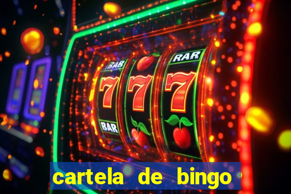 cartela de bingo ate 50 para imprimir